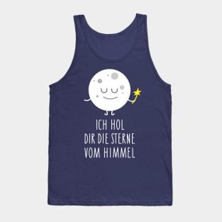 Romantic moon for lovers Tank Top